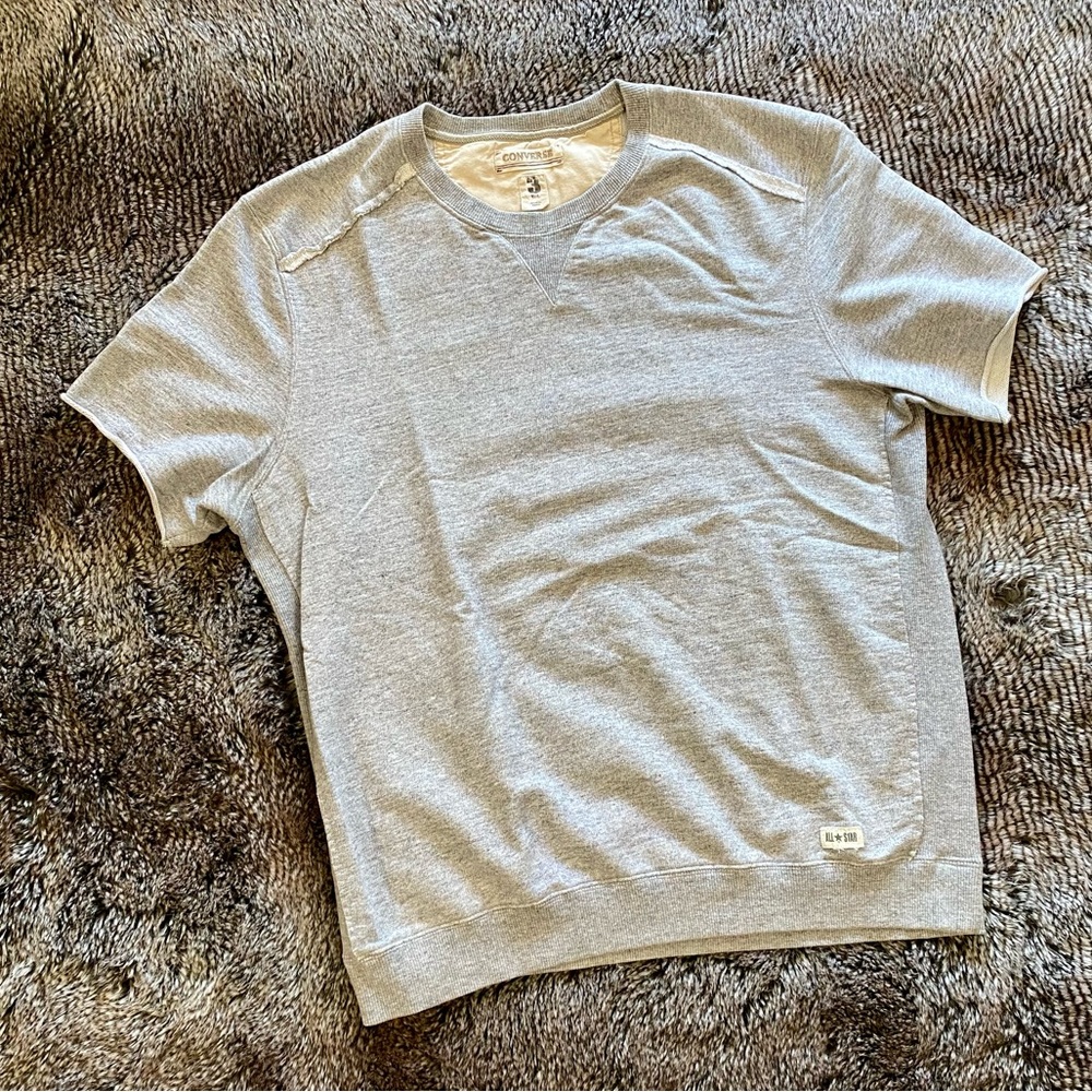Converse fleece tee shirt